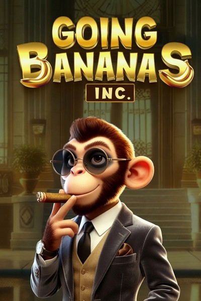 Žertovný obal Going Bananas Inc v sále Kingmaker Casino